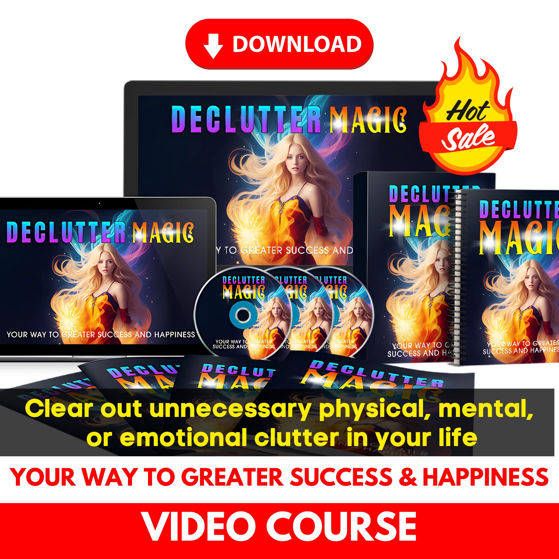 Declutter Magic Video Course