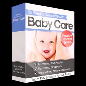 52 Weekly Newsletters On Baby Care