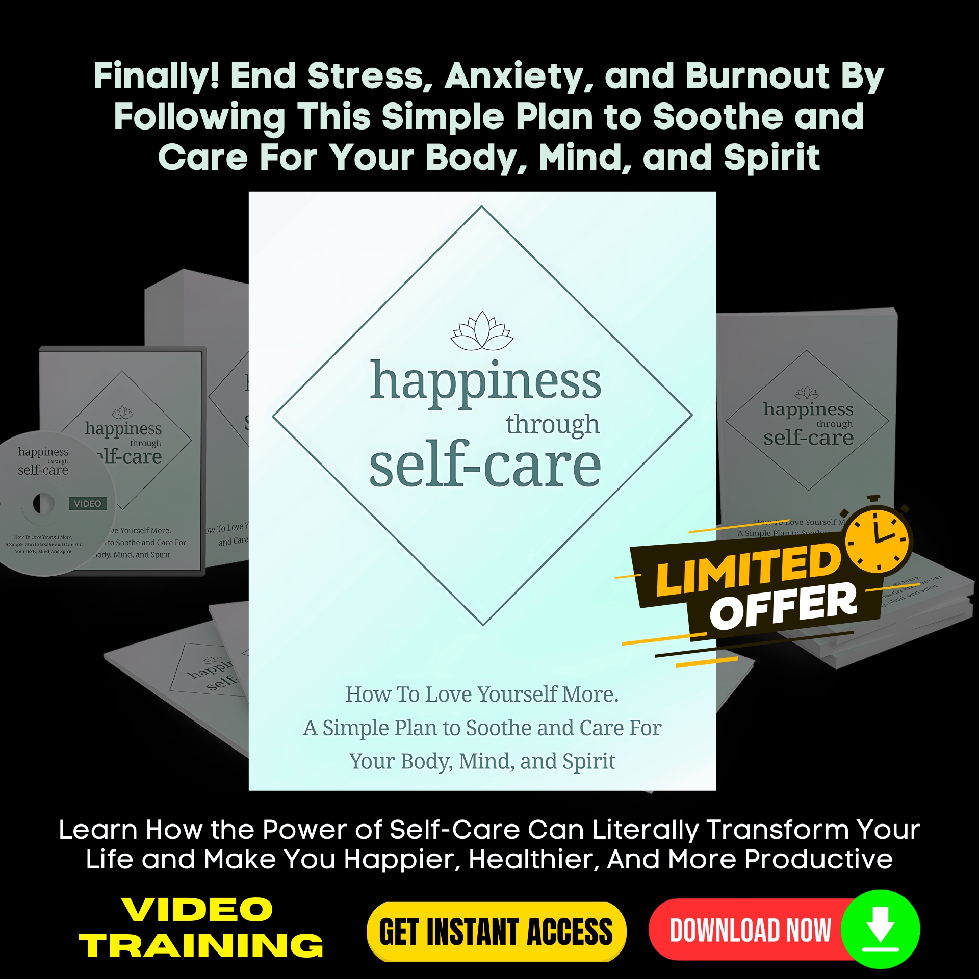 Happiness Through Selfcare Upgrade Package (Video Course)