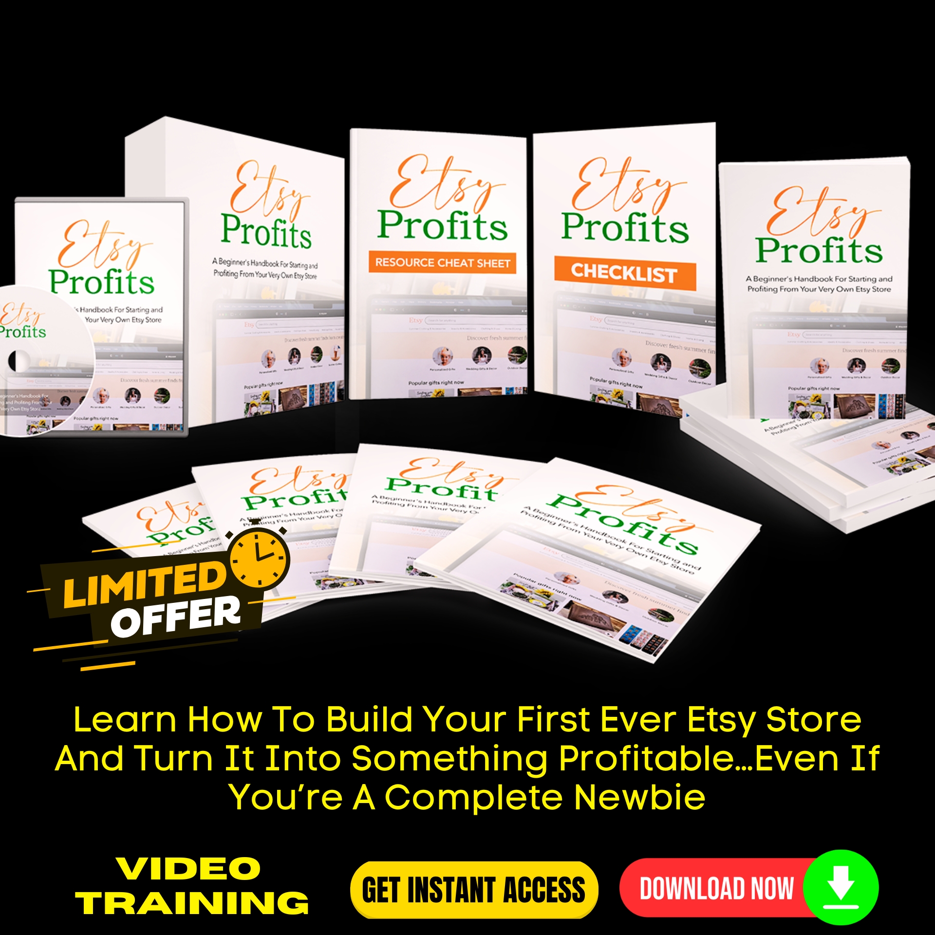 Etsy Profits Upgrade Package (Video Course)