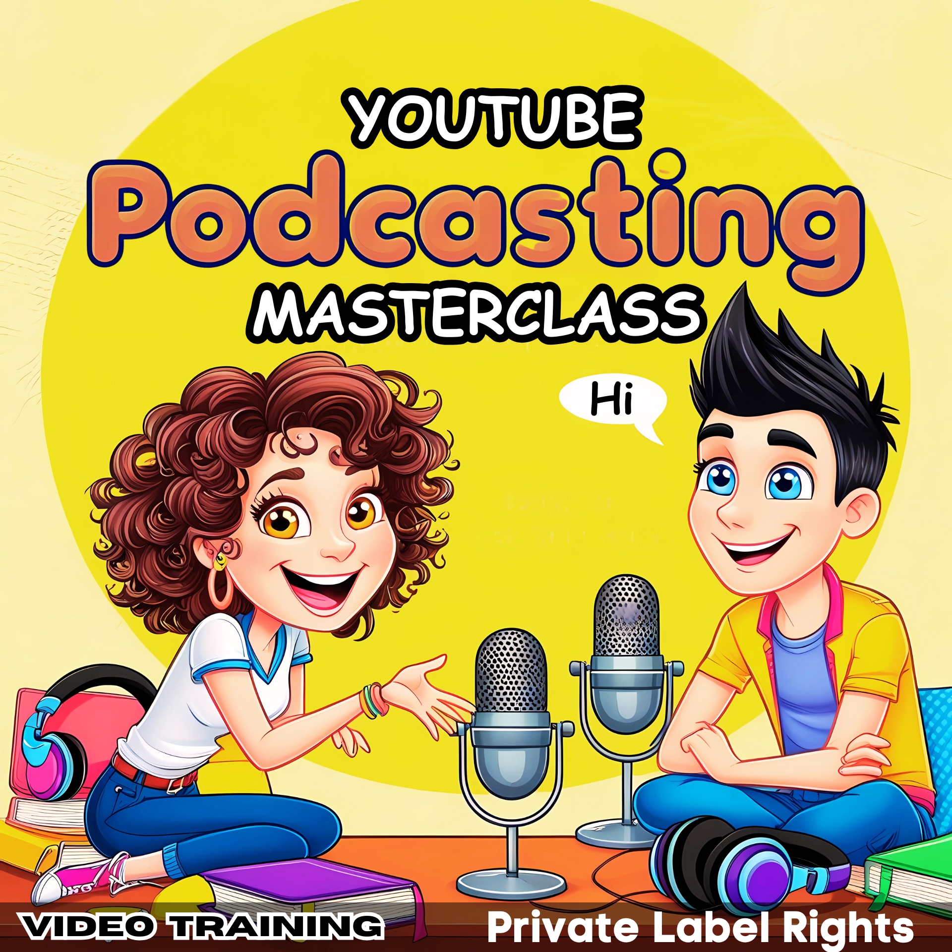 YouTube Podcasting Masterclass - PLR (Video Training)