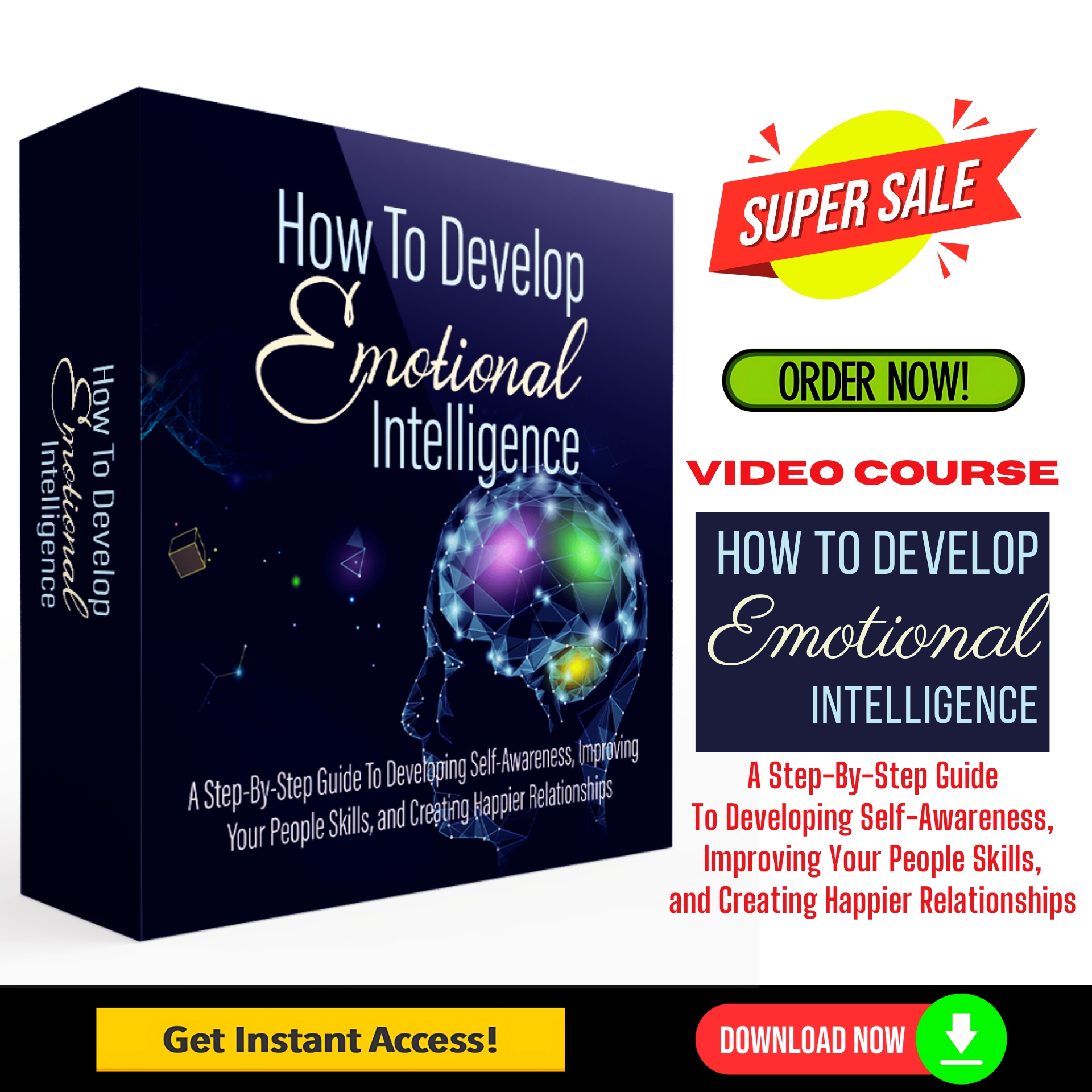 How To Develop Emotional Intelligence Upgrade Package (Video Course)