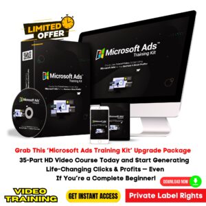 Microsoft Ads Training Kit Upgrade Package - PLR (Video Course)