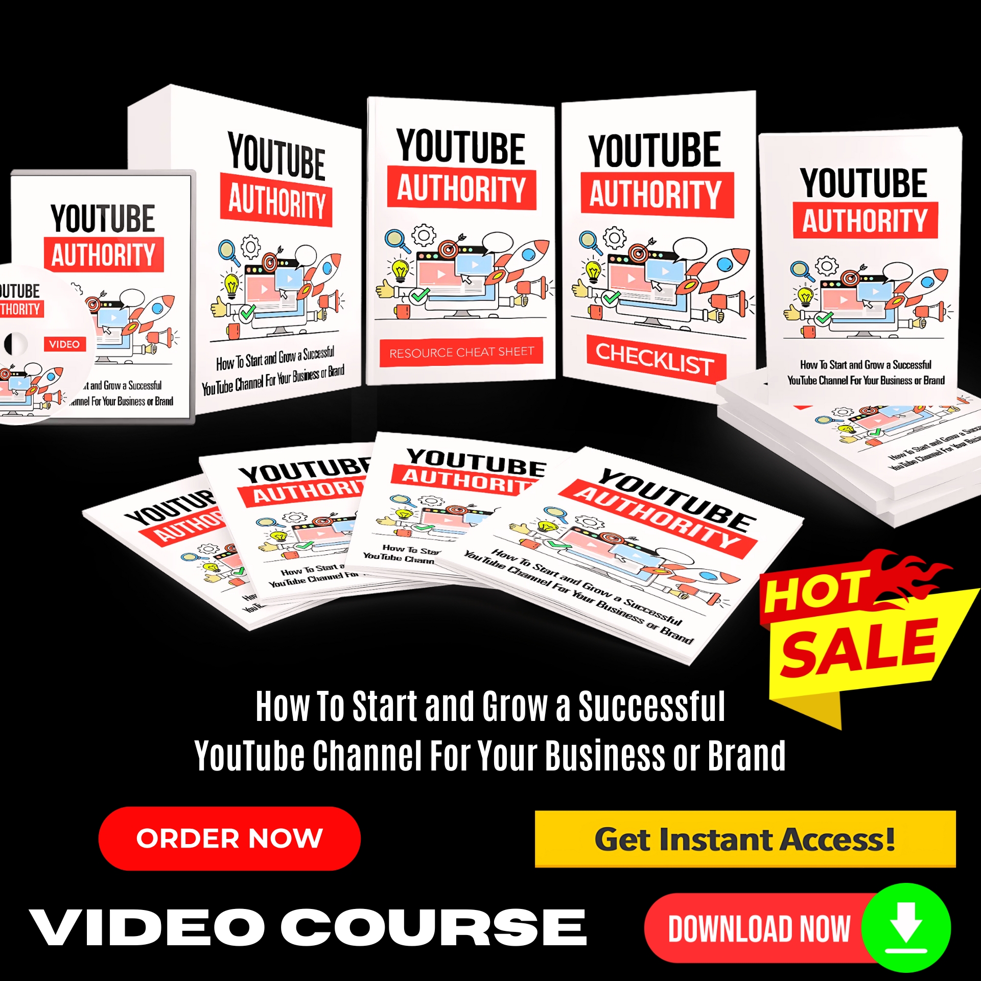 YouTube Authority Upgrade Package (Video Course)