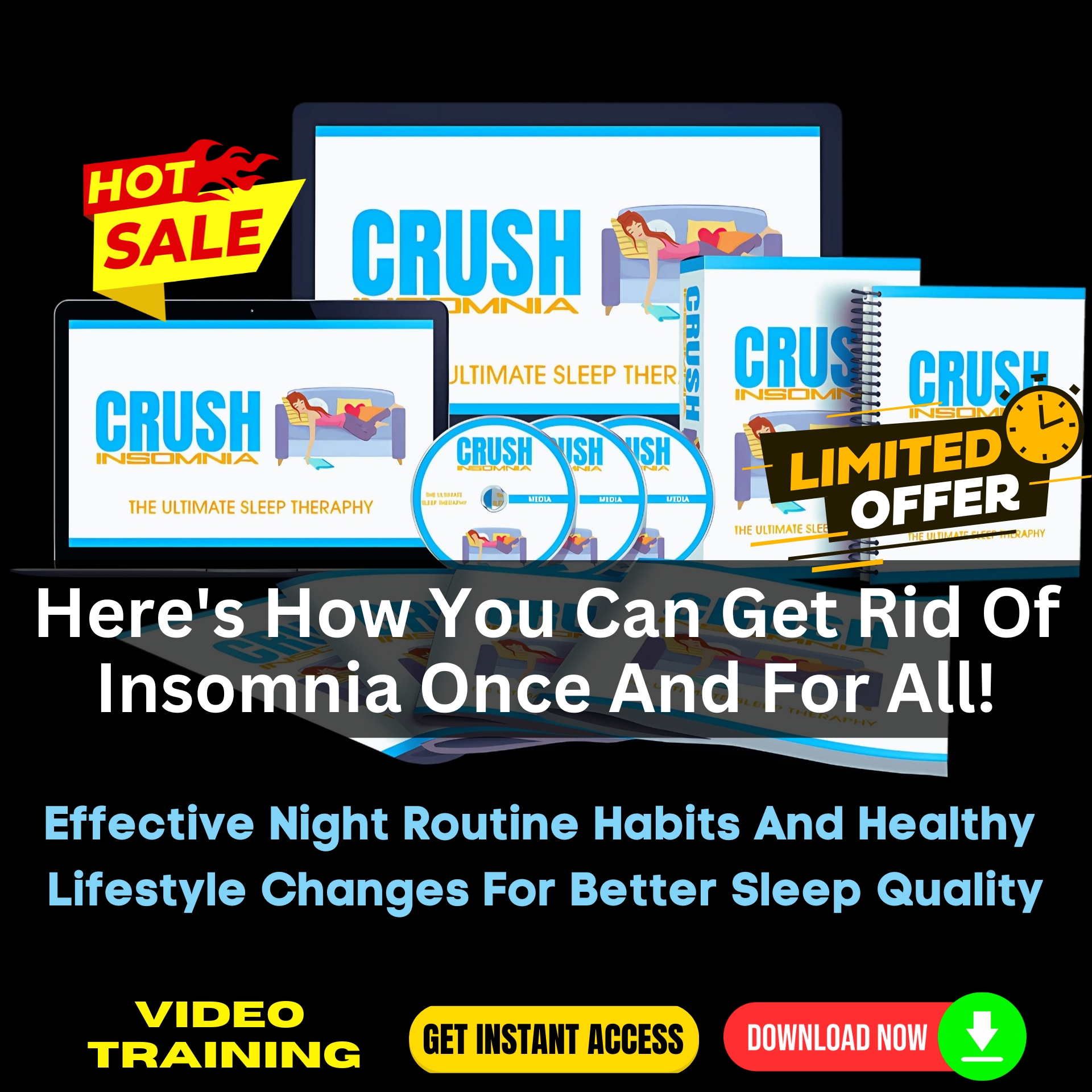 Crush Insomnia Upgrade Package (Video Course)