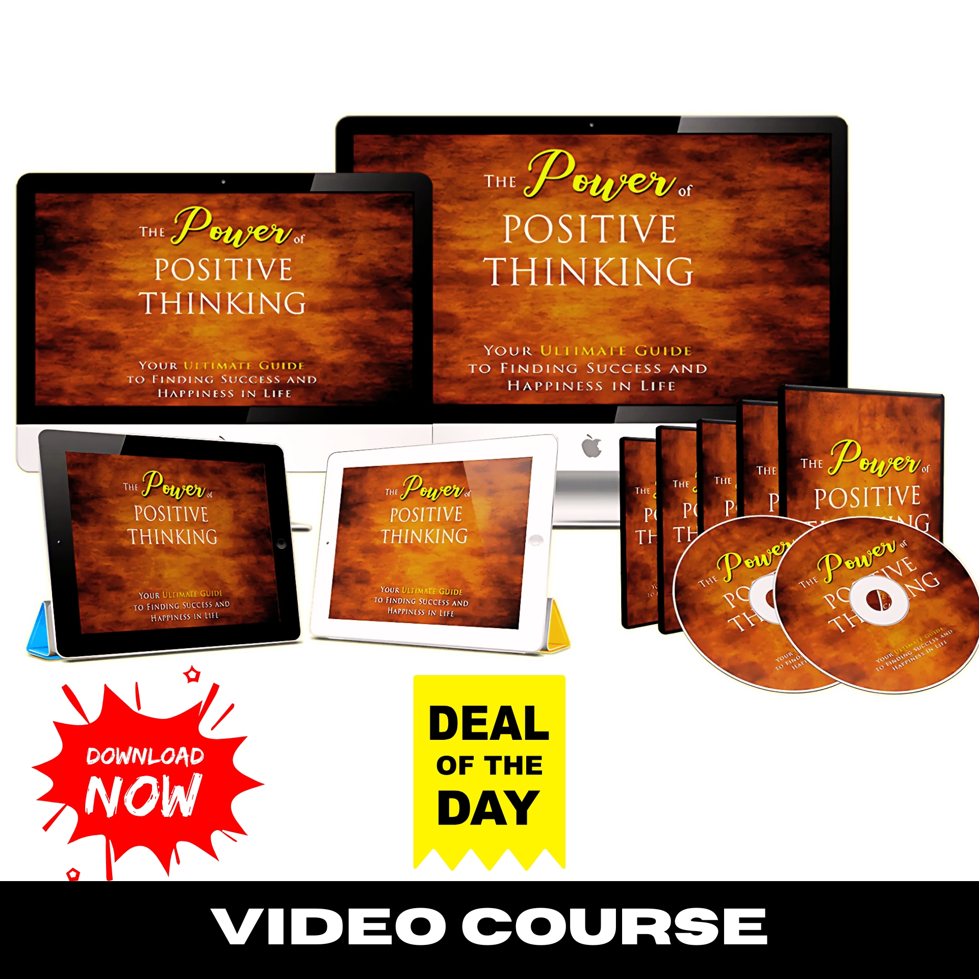 The Power Of Positive Thinking Upgrade Package (Video Course)