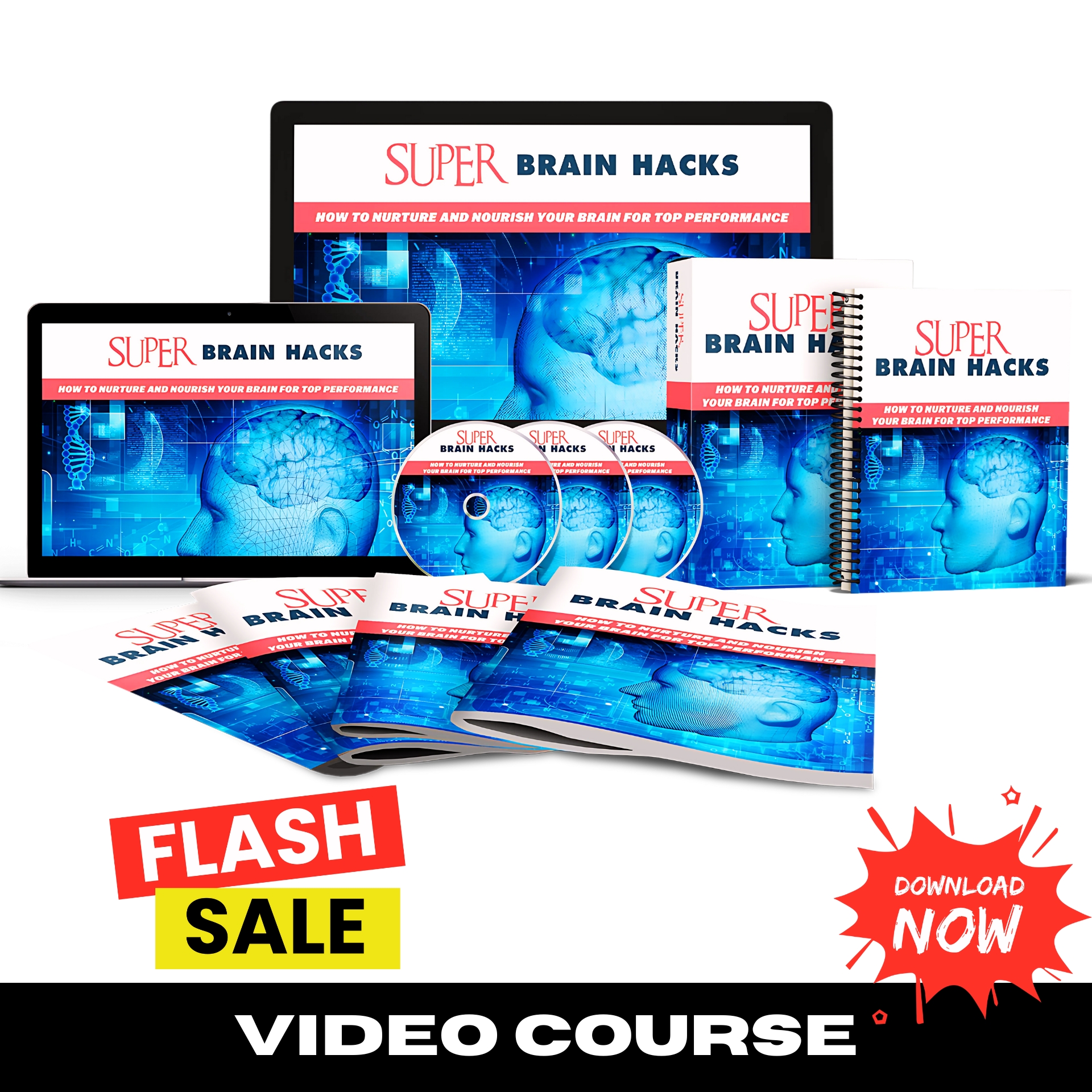 Super Brain Hacks Upgrade Package (Video Course)