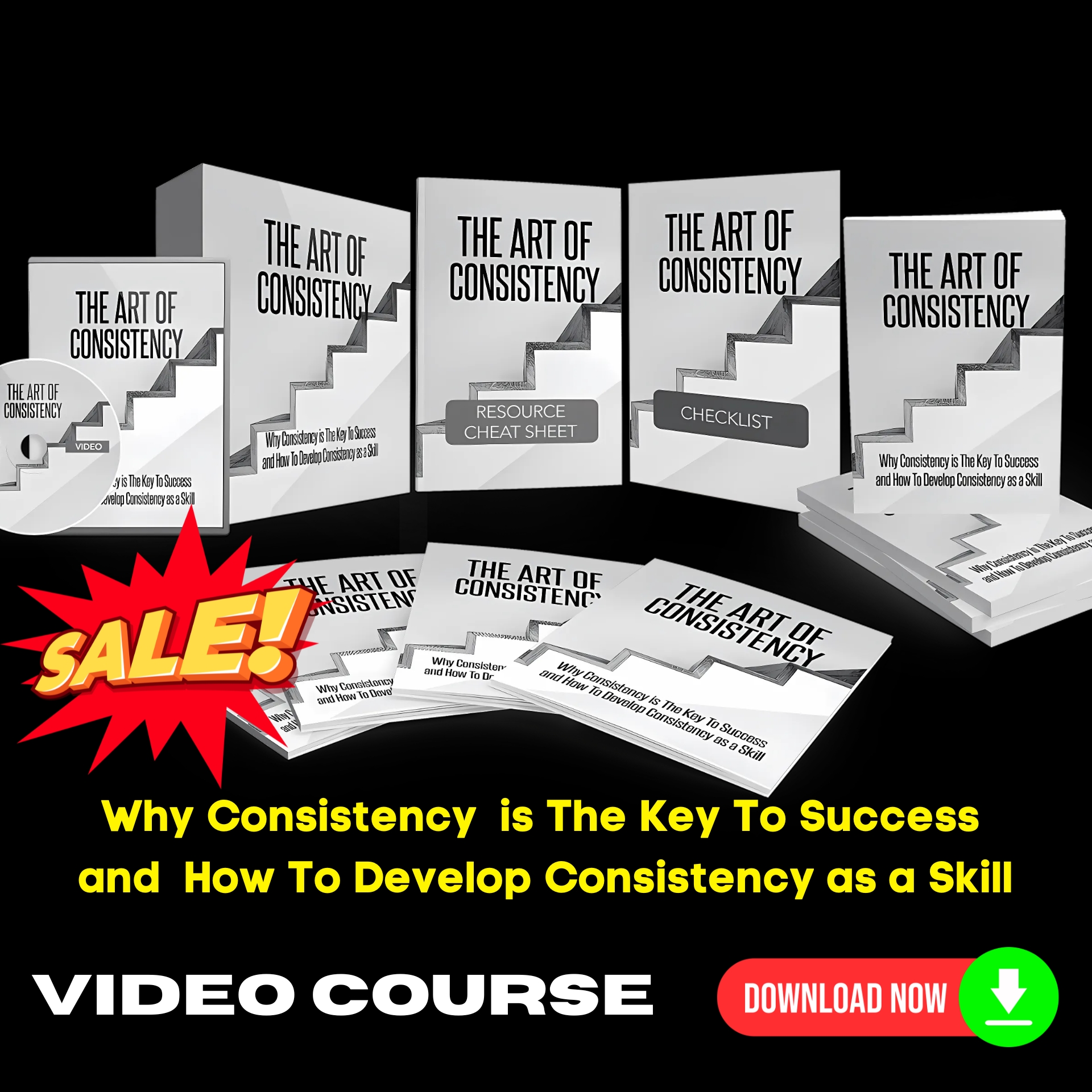 The Art Of Consistency Upgrade Package (Video Course)